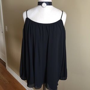 Calvin Klein off the shoulder top